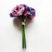 искусственные цветы букет гвоздик цвета фиолетовый с сиреневым 50