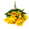 искусственные цветы лилии цвета желтый 1