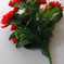 искусственные цветы маргаритки цвета красный 4