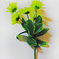 искусственные цветы букет ромашка с осокой цвета желтый 1