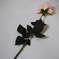 искусственные цветы роза цвета светло-розовый 9
